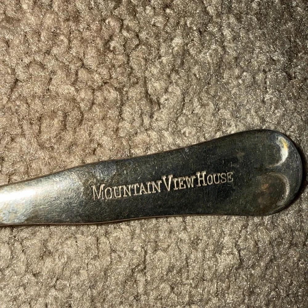 Vintage Meriden Brita Co XII Fork, Mountain View House Souvenir, New Hampshire